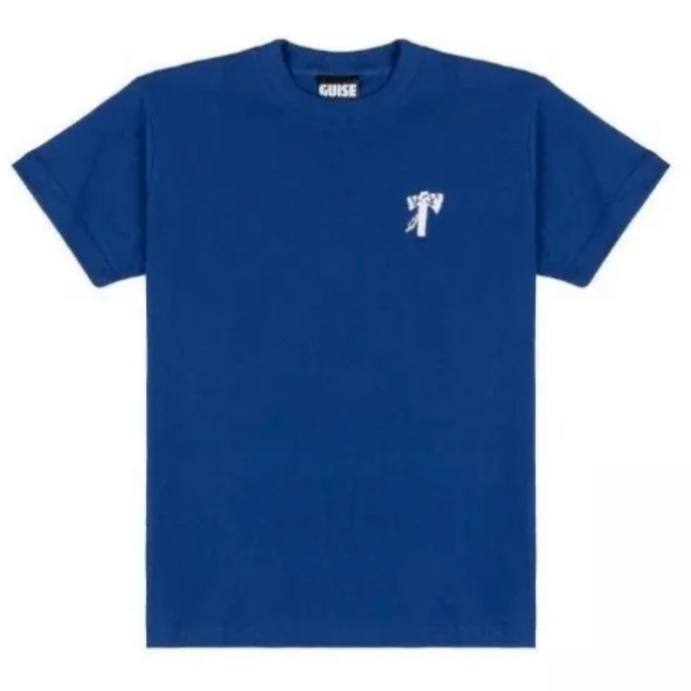 Guise Brand T-shirt Men’s/Unisex very slim fit size small. Blue NWT never worn.